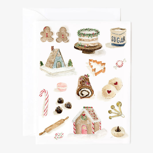 christmas sweets notecards