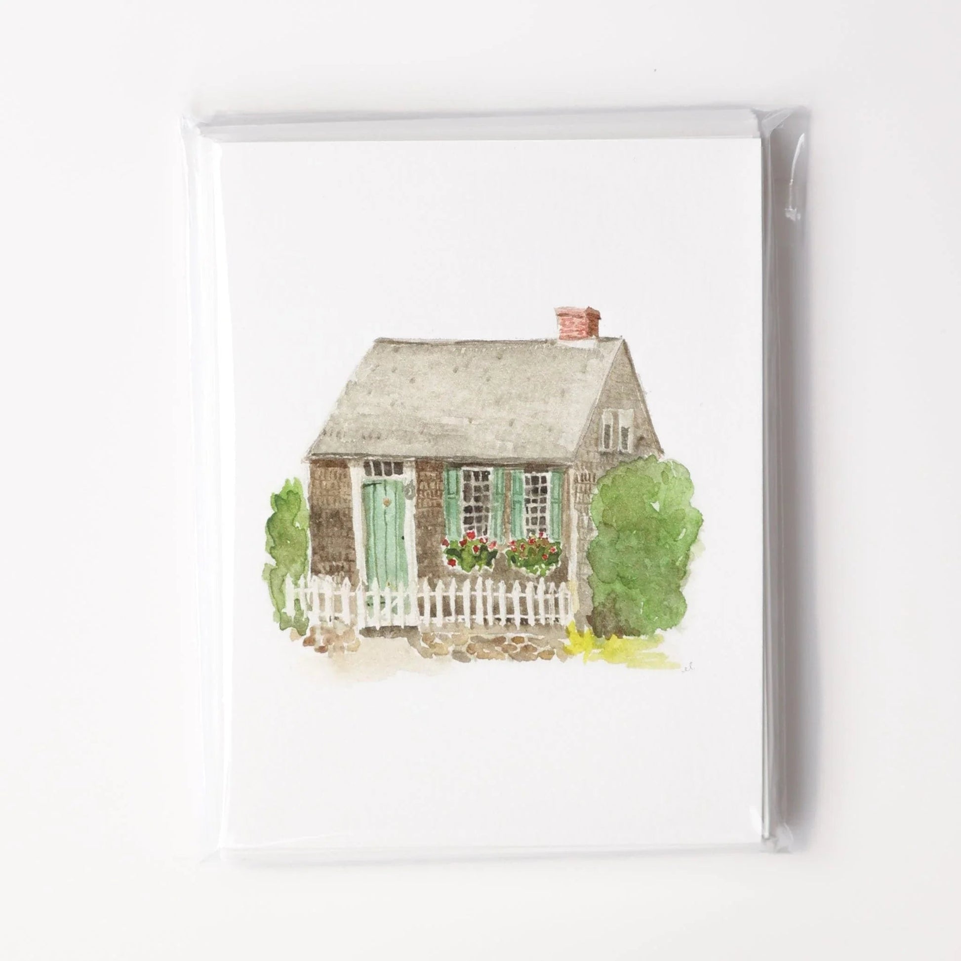 cottage notecards - emily lex studio