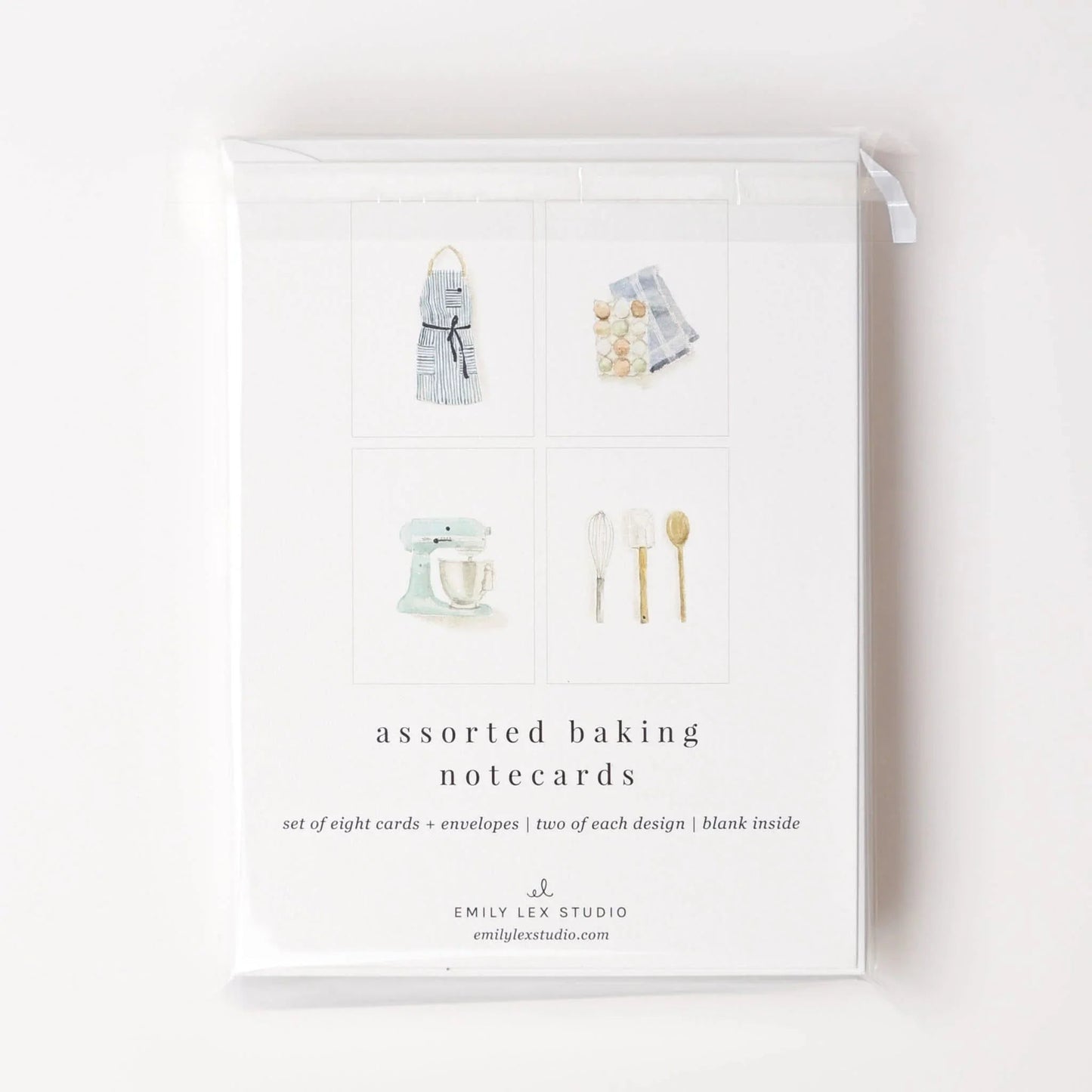 baking notecard set - emily lex studio