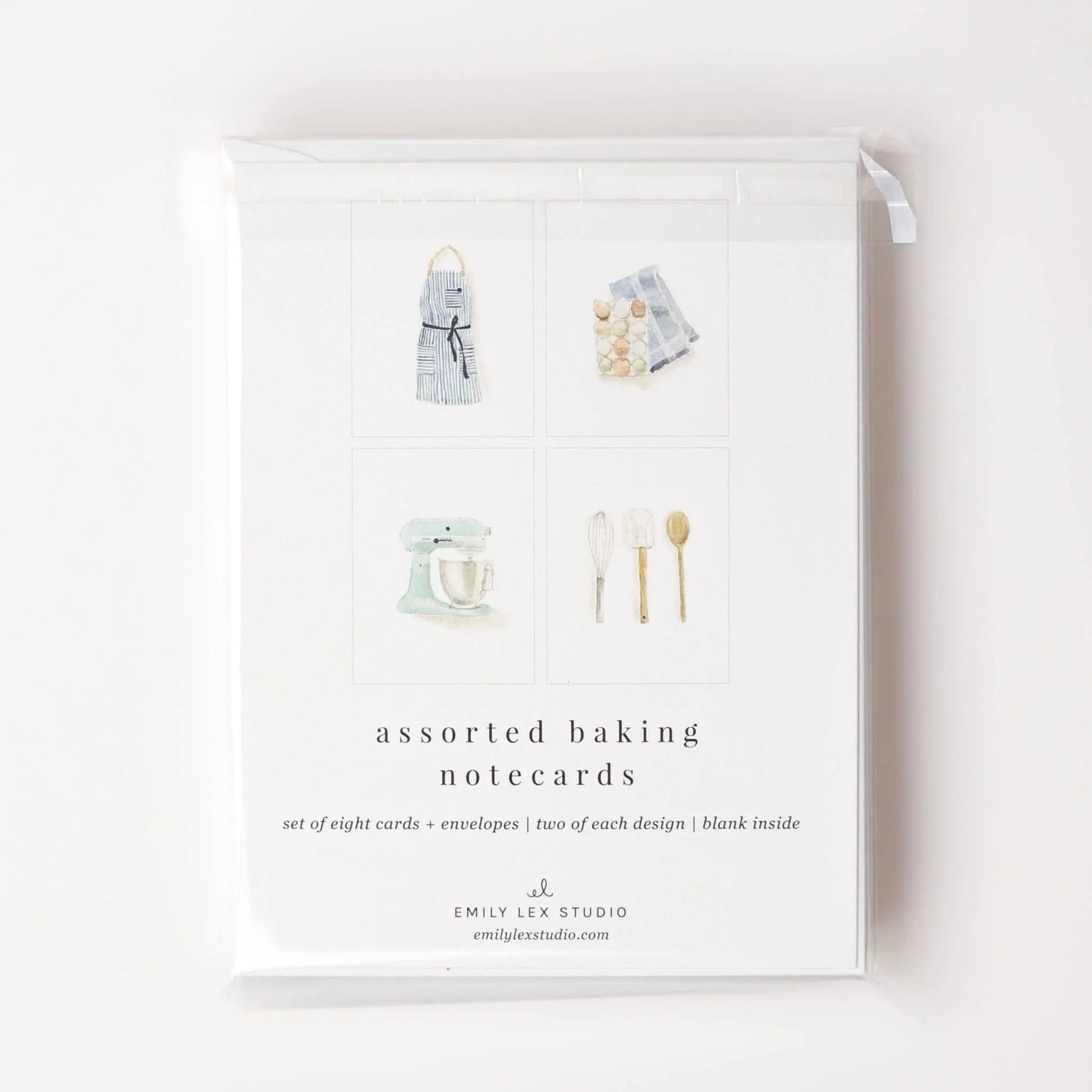 baking notecard set - emily lex studio