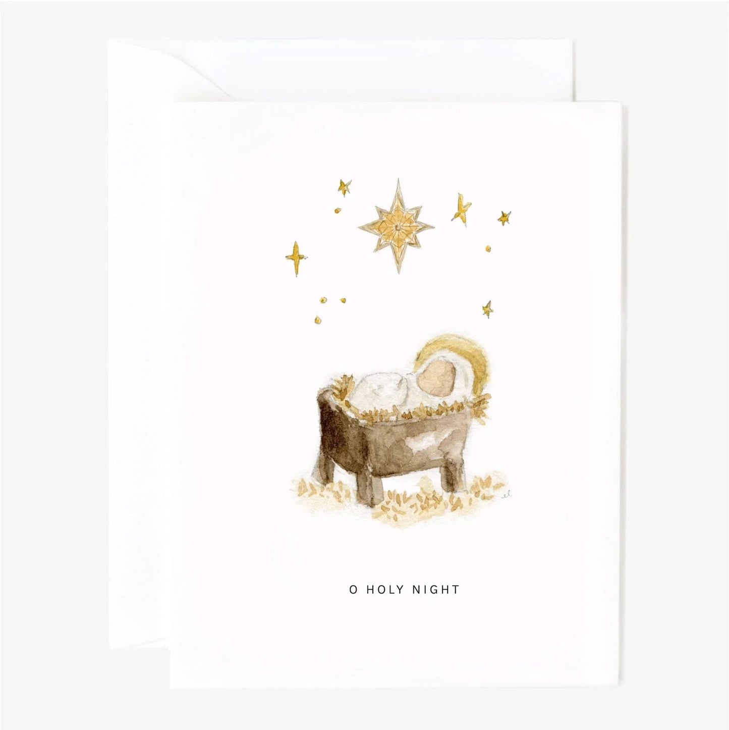 o holy night greeting card