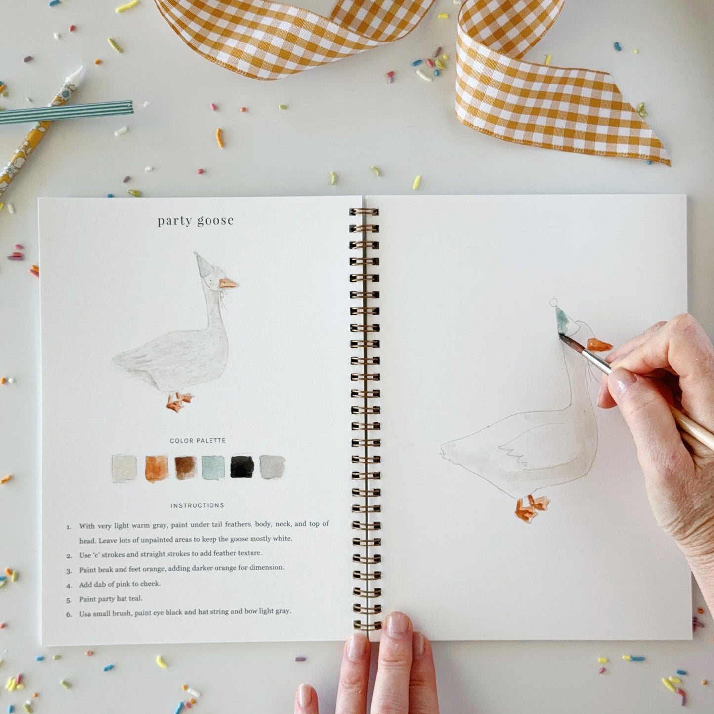 celebrate watercolor workbook