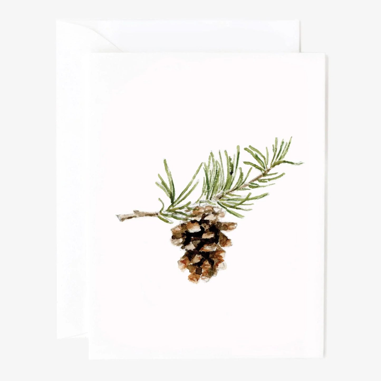 evergreen Christmas assorted notecard set