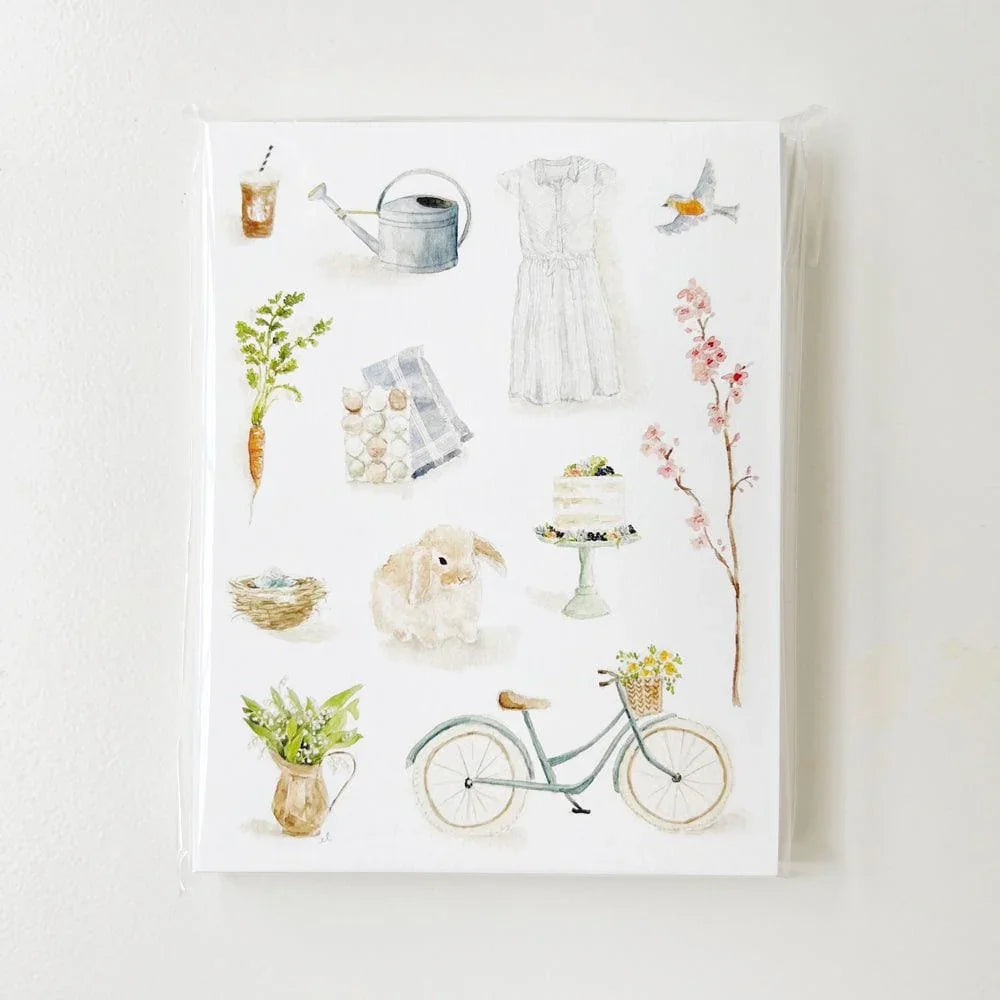 springtime notecards - emily lex studio