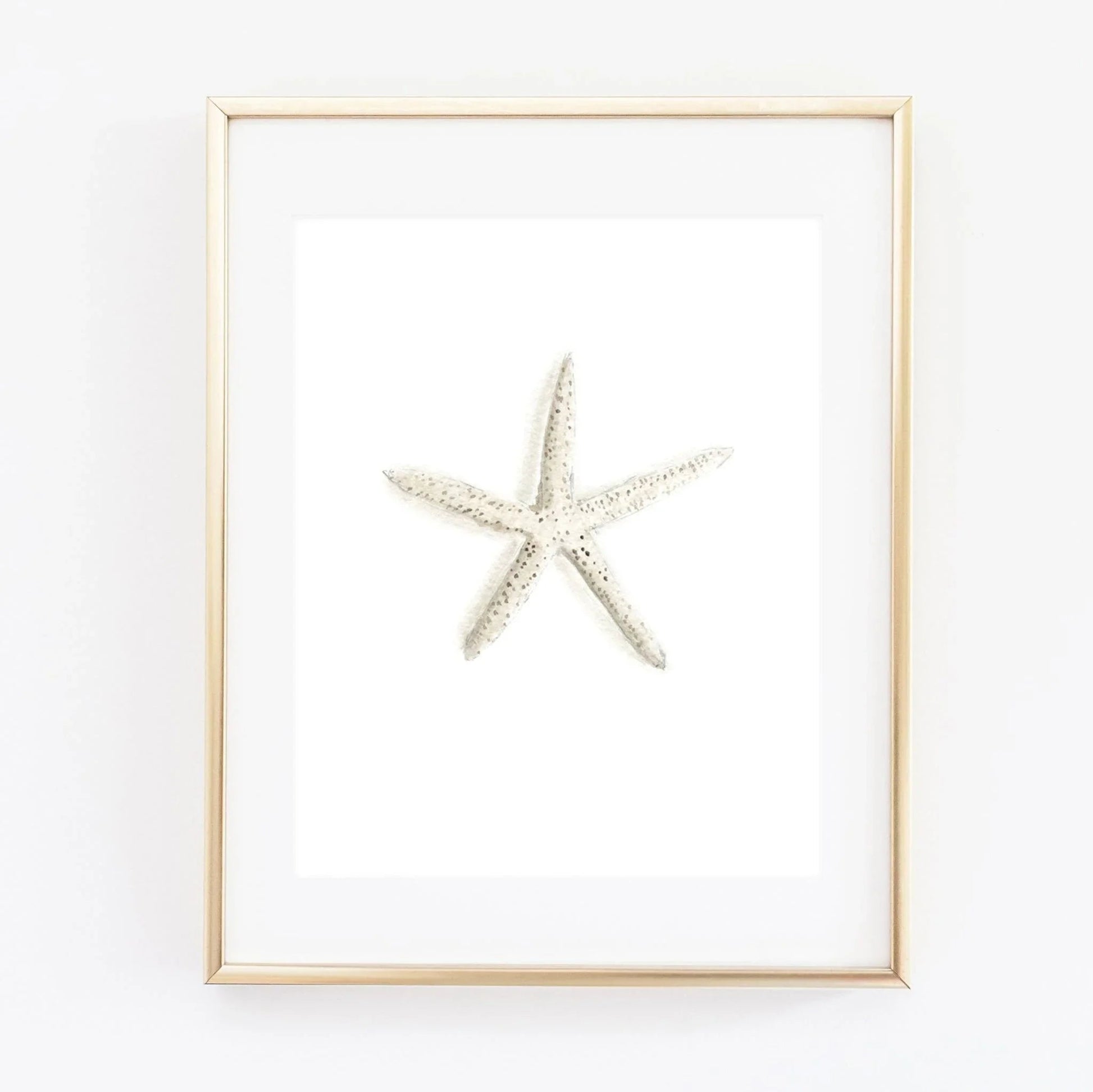 starfish art print - emily lex studio