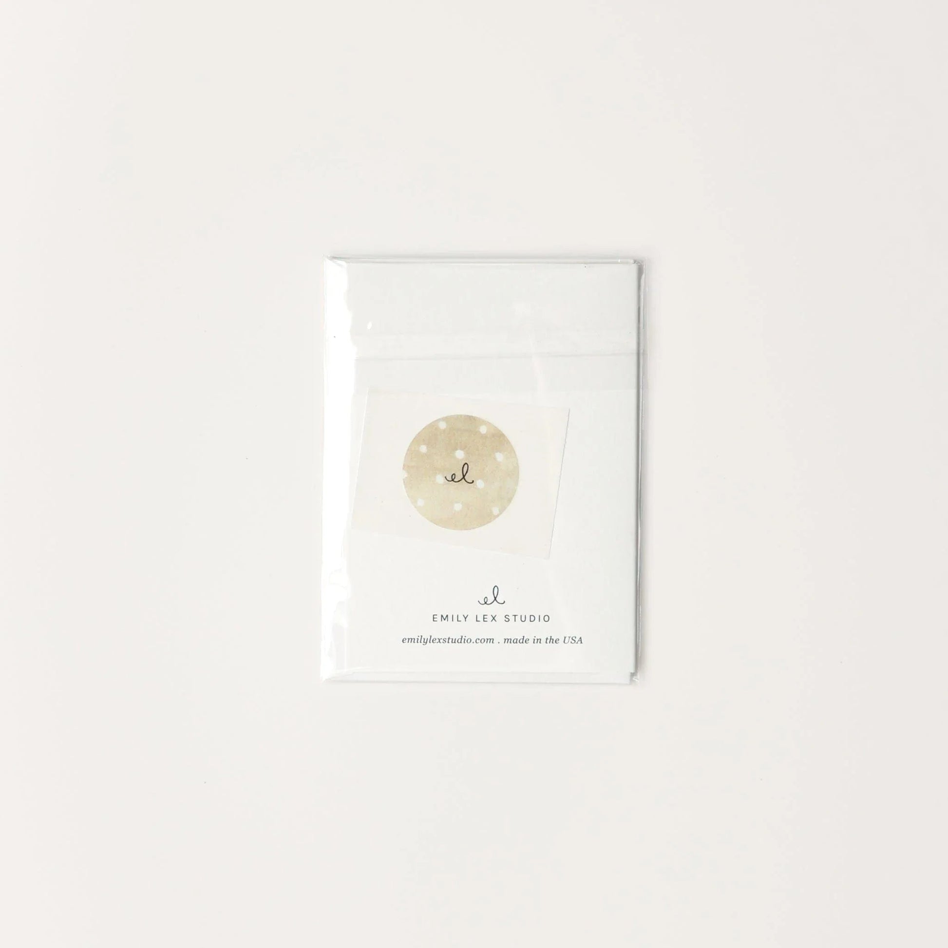 leaf mug mini notecard - emily lex studio