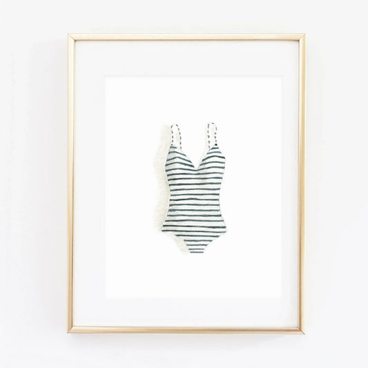 swimsuit art print - emily lex studio