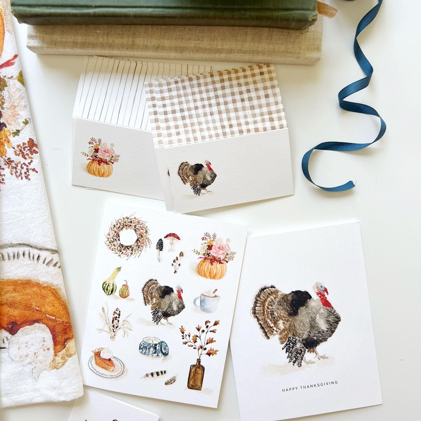 turkey place cards - emily lex studio - place card