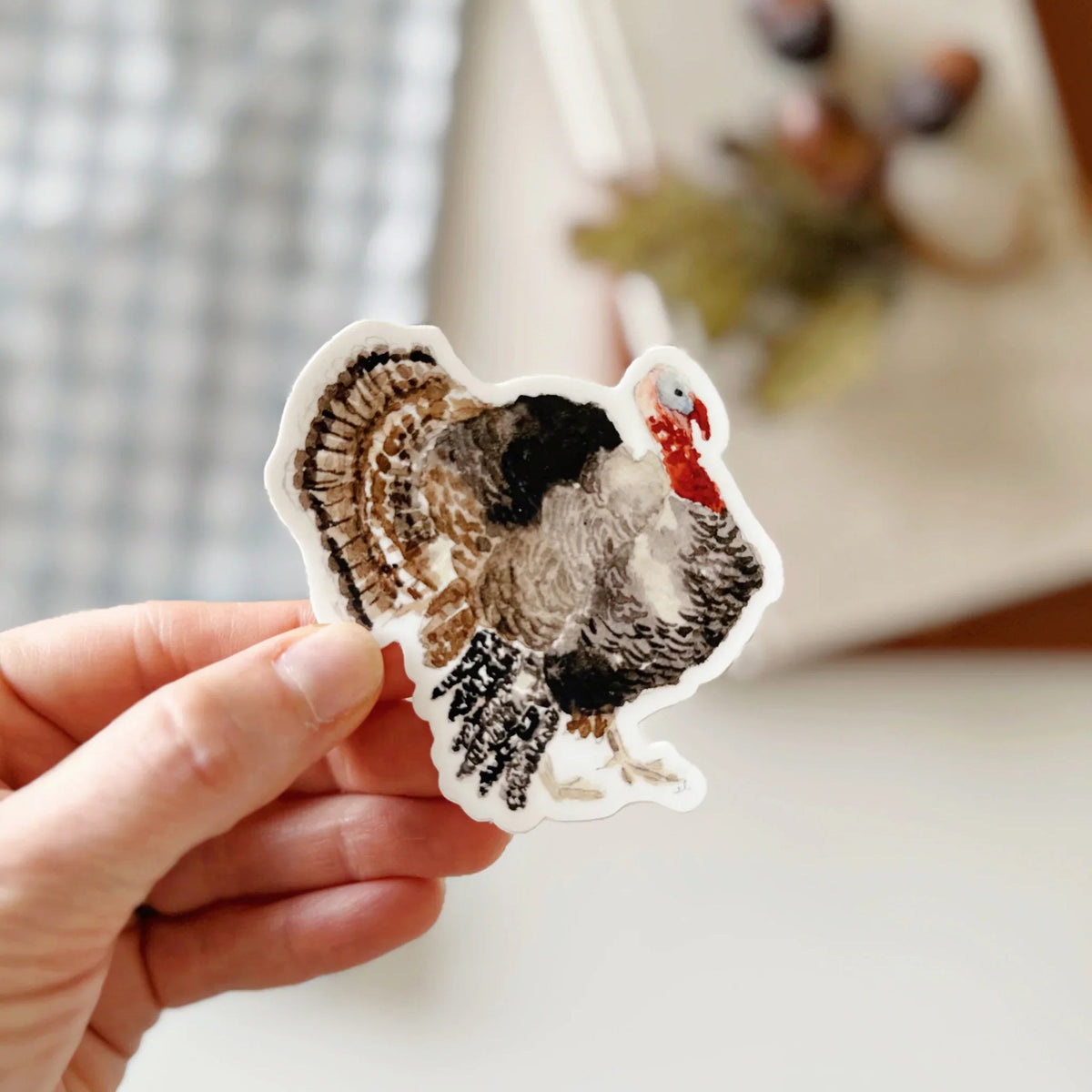 Pattern Sticker Turkey turkey sticker – Emily Lex Studio Wholesale