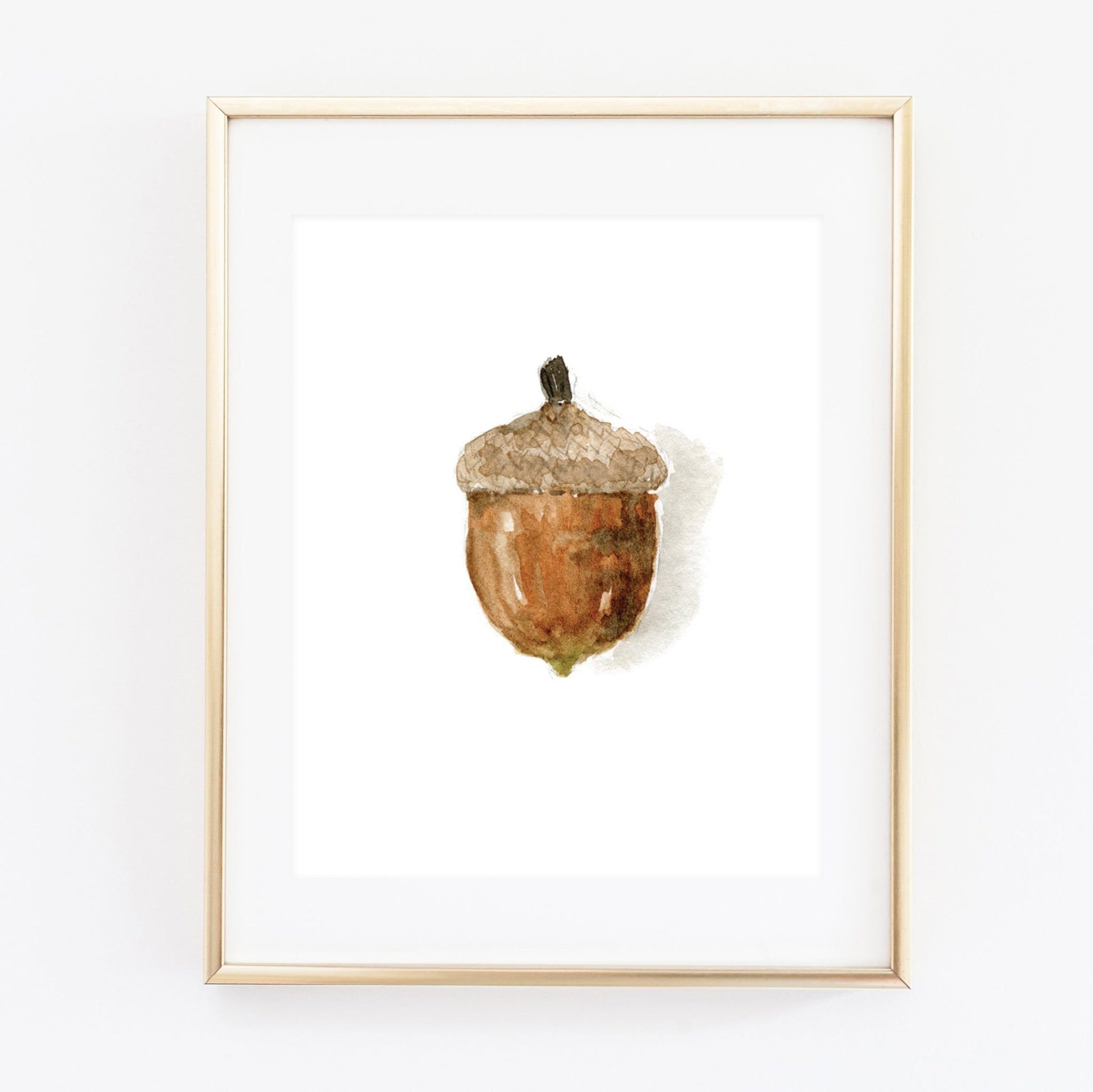 acorn art print - emily lex studio