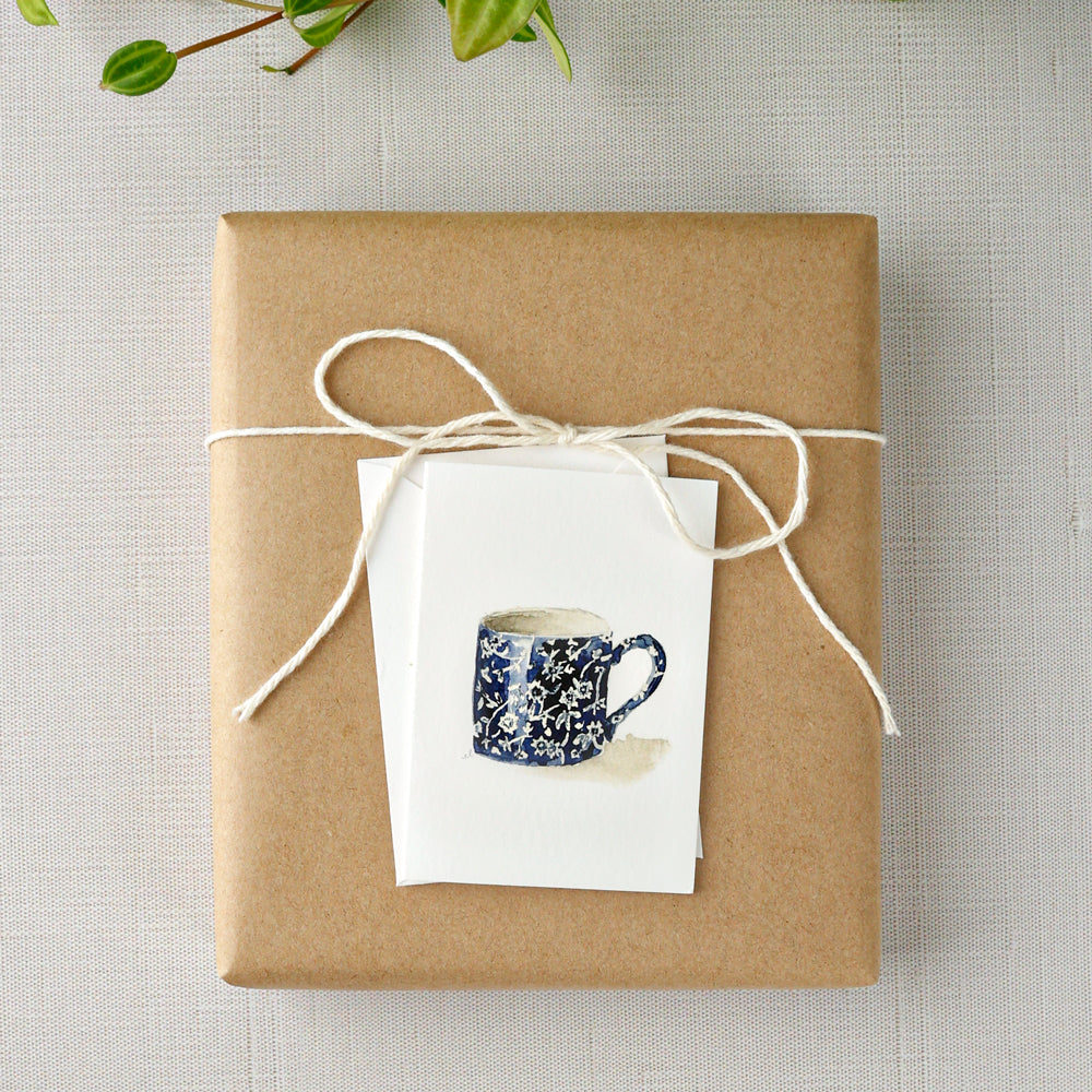 calico mug mini notecard