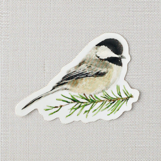 chickadee sticker