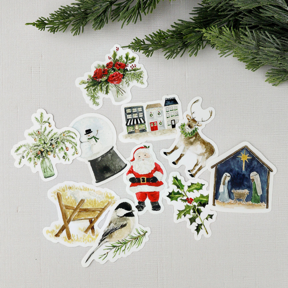 chickadee sticker