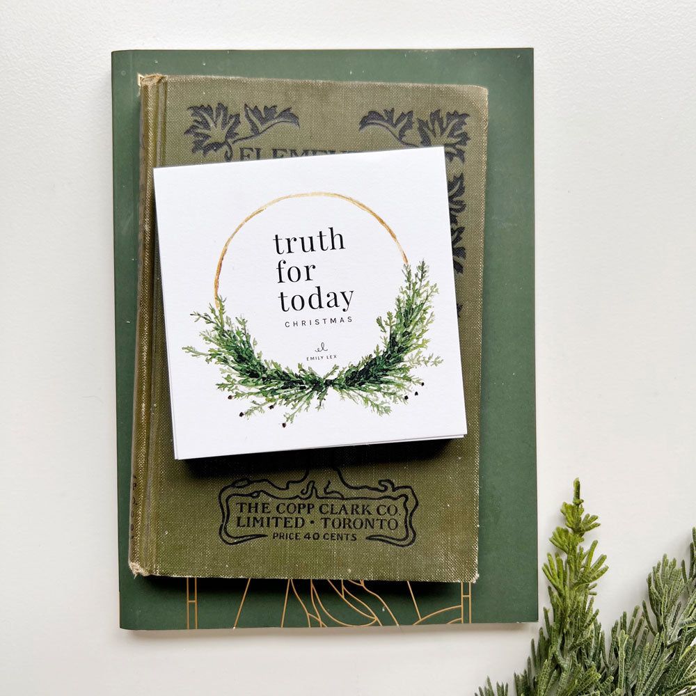 christmas truth for today cards - emily lex studio