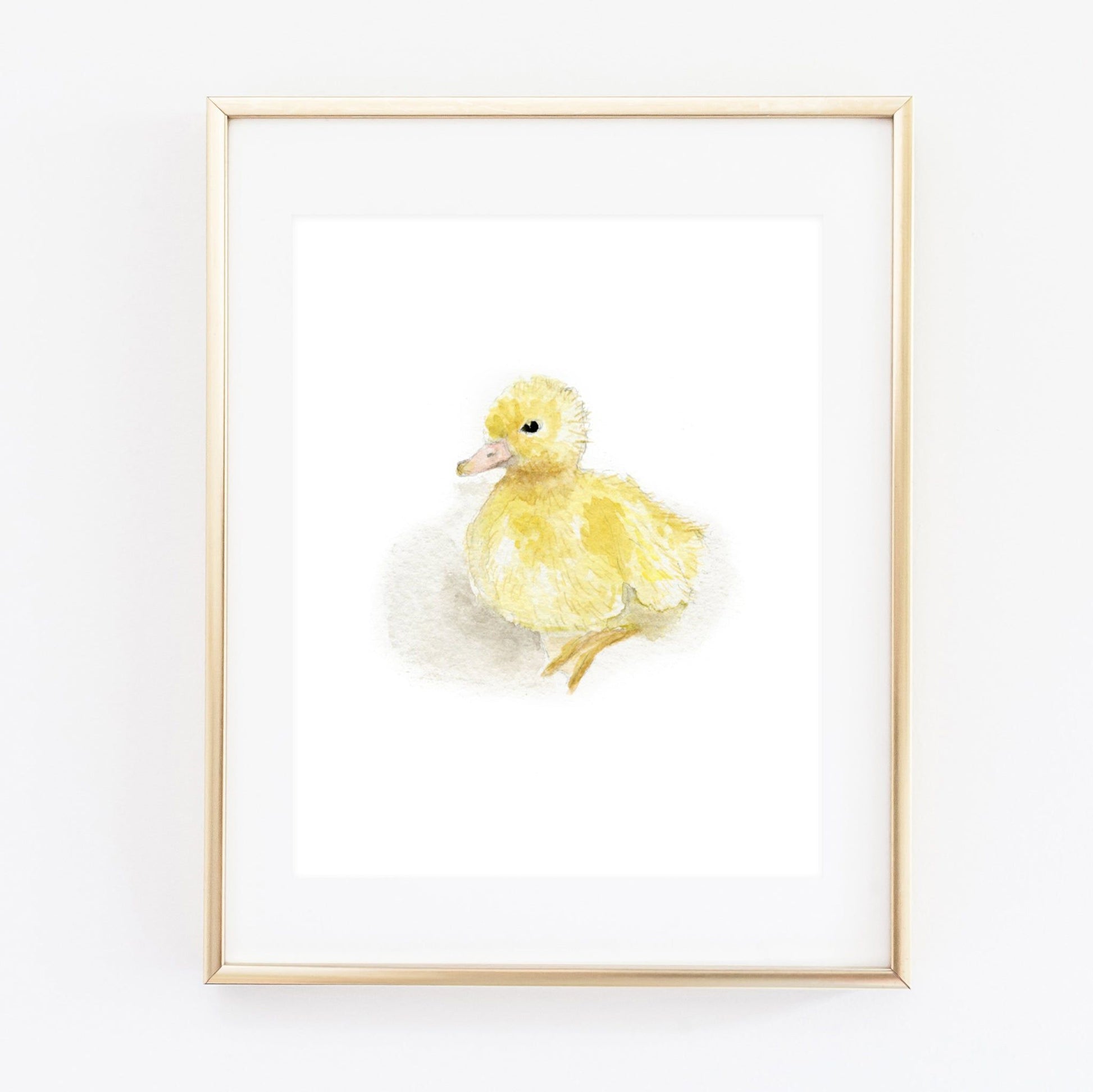 duckling art print - emily lex studio