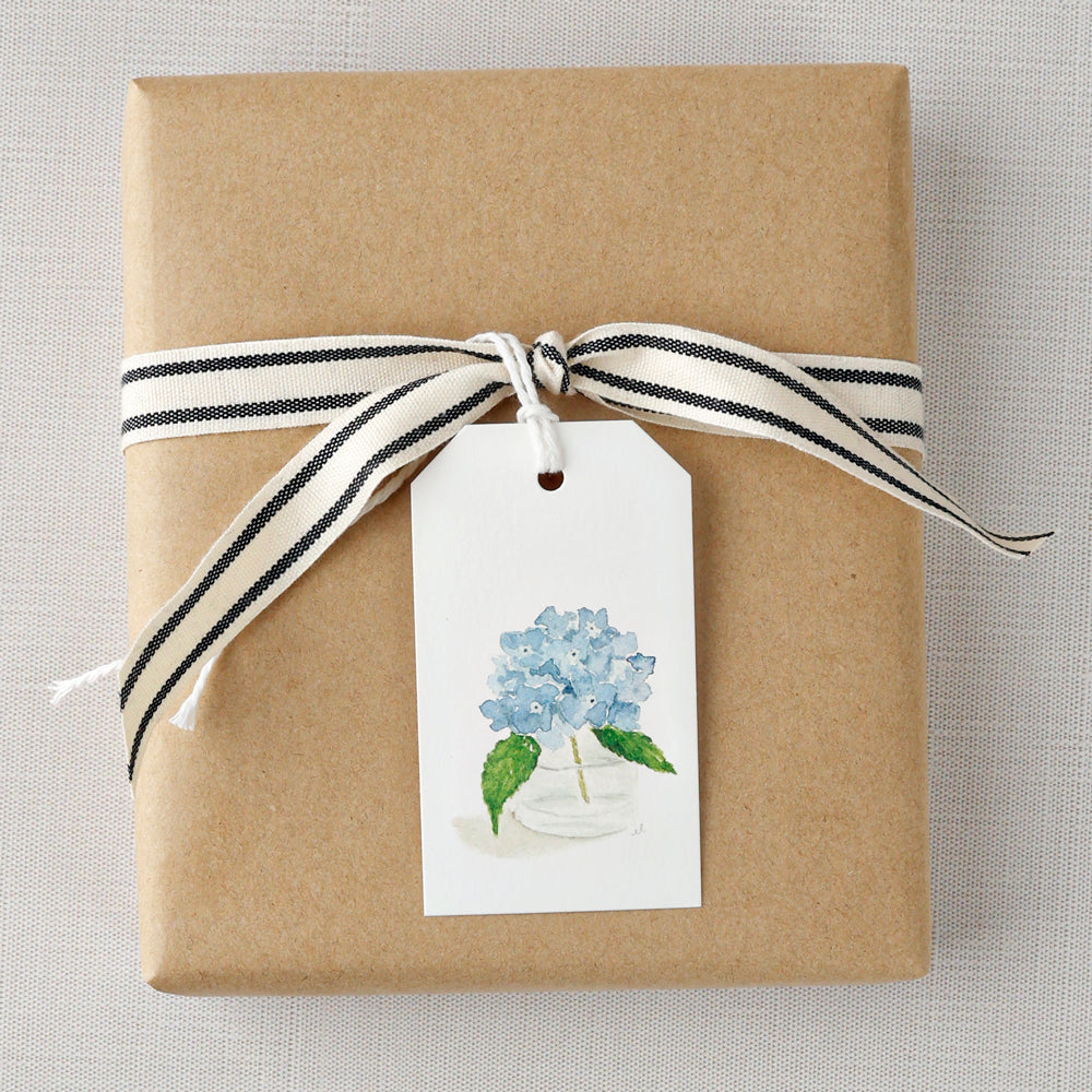 hydrangea gift tags