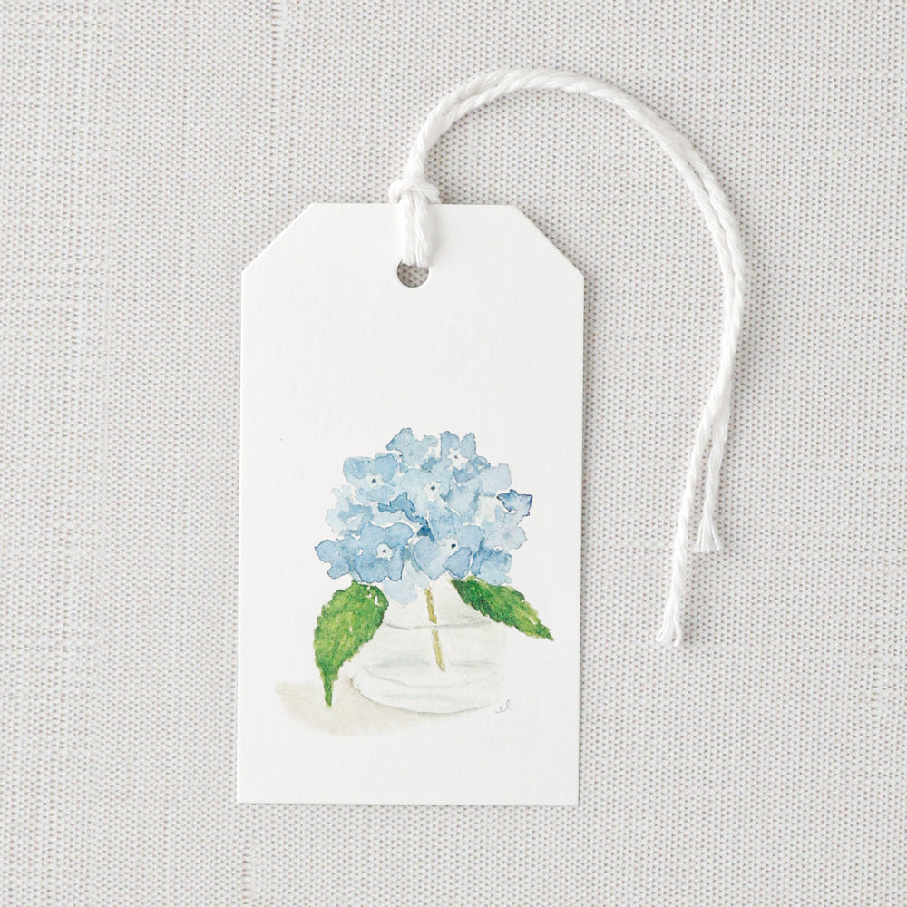 hydrangea gift tags