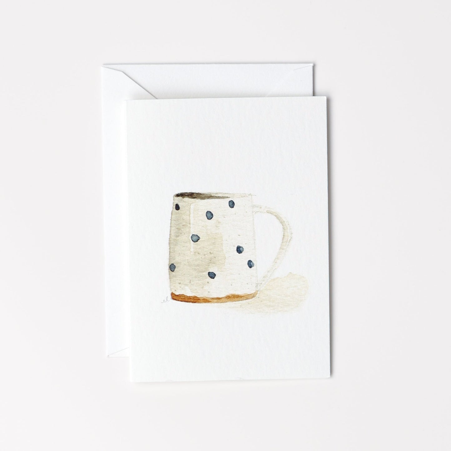dot mug mini notecard