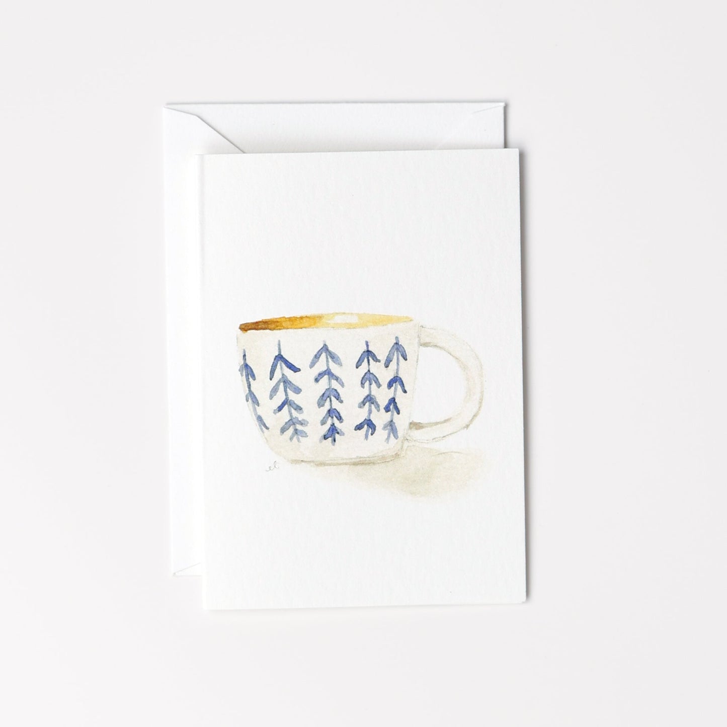 vine mug mini notecard