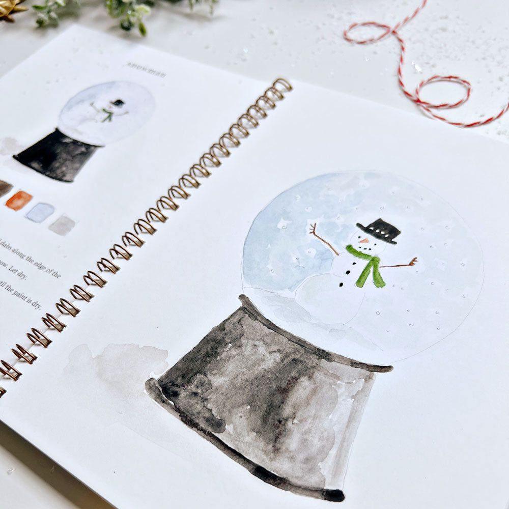 Christmas watercolor workbook – Emily Lex Studio Wholesale