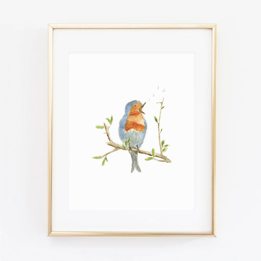 songbird art print - emily lex studio