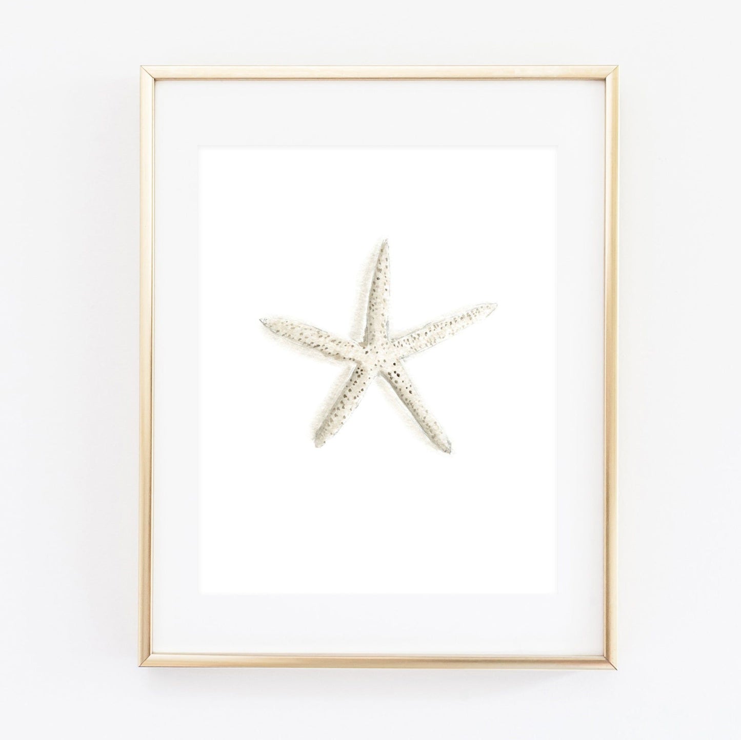 starfish art print - emily lex studio