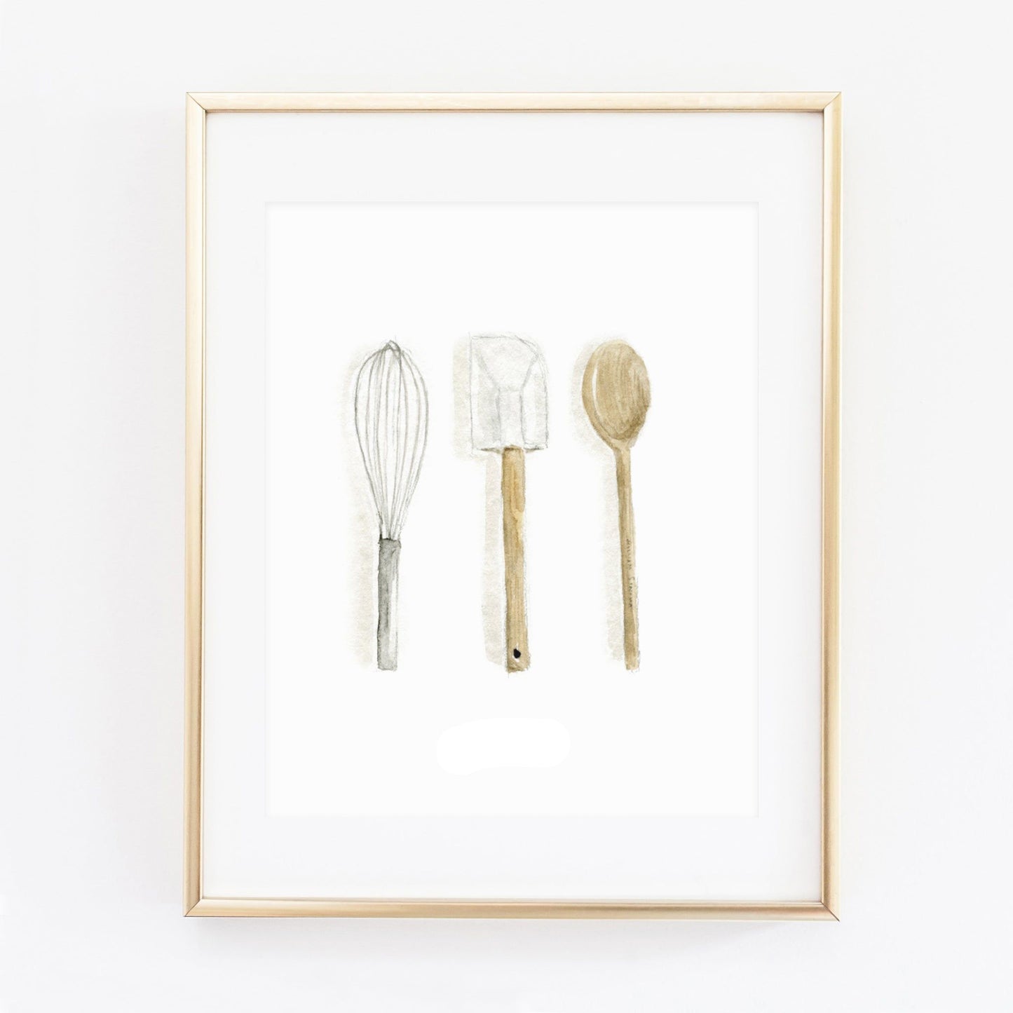 utensils art print - emily lex studio